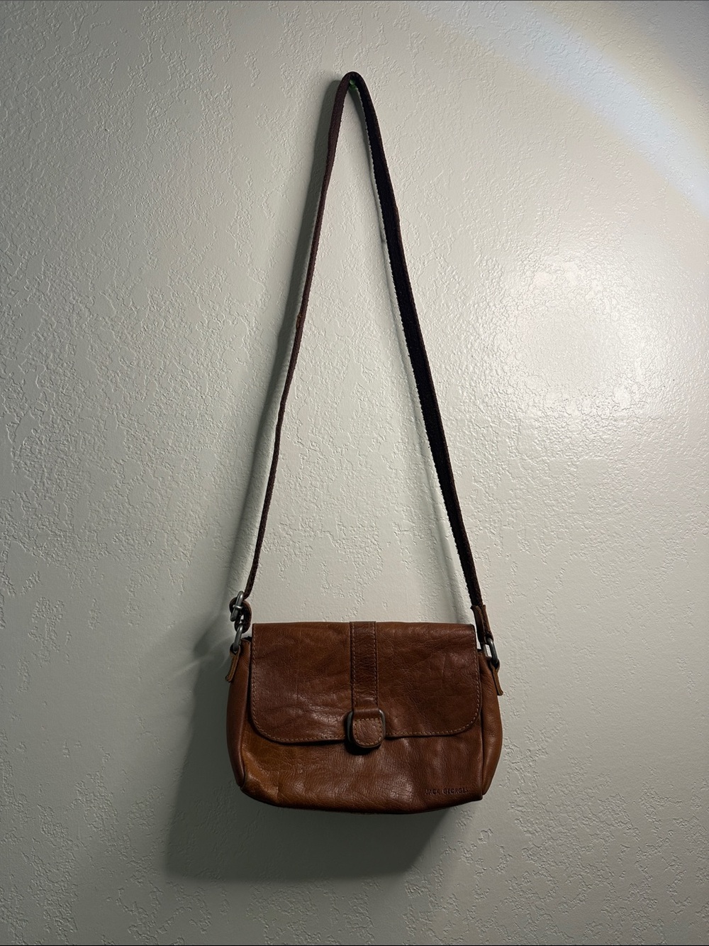 Everyday Leather Crossbody Bag in Brown